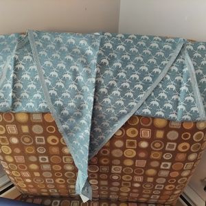 Logo Jacquard Silk-Cashmere Diamond Scarf